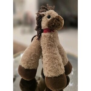 VTG 1990's NWT Rare Long Leg Horse Plush Bandana Western Cowboy Funny Feet  7"